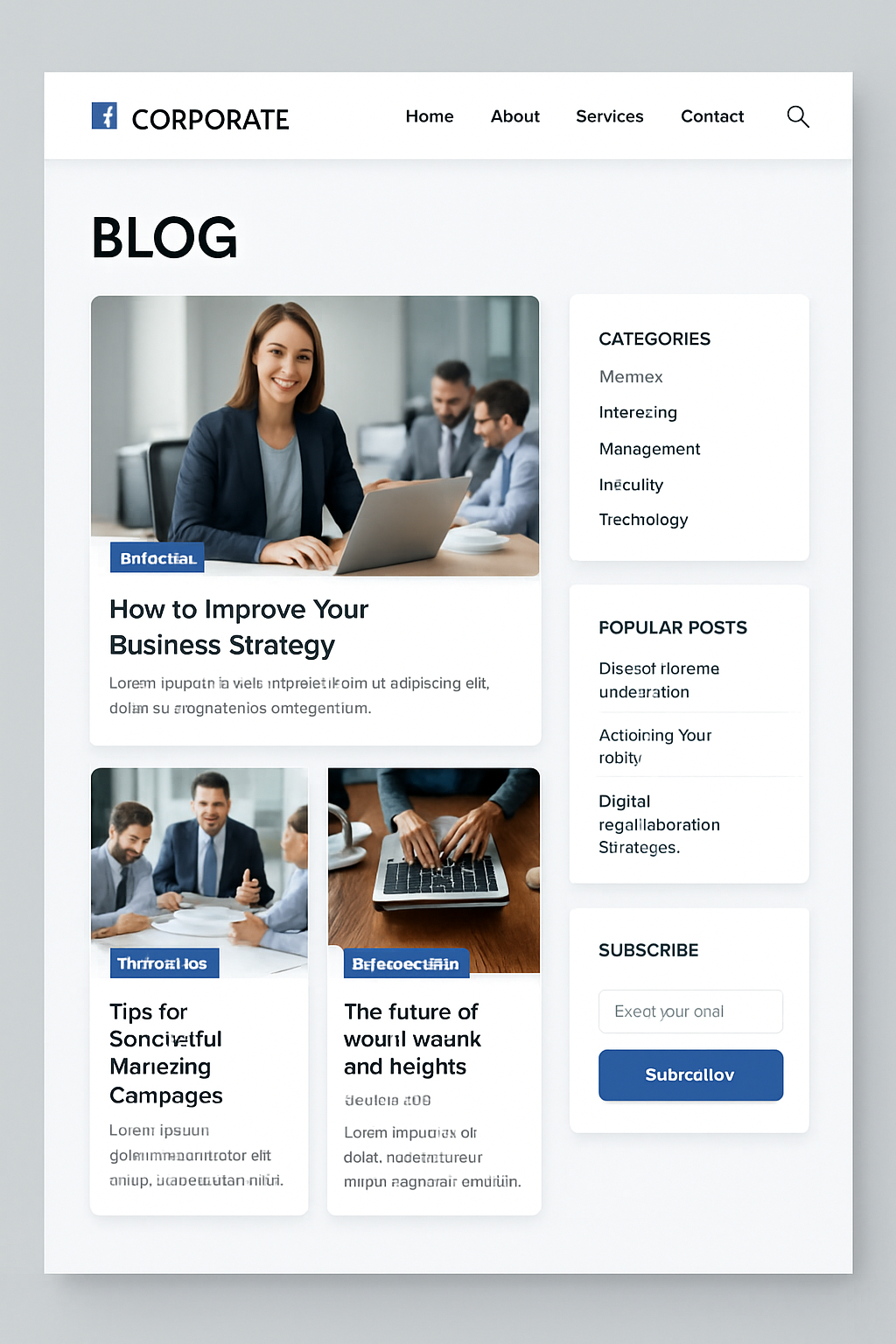 Blog Corporativo